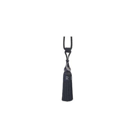 monaco large black tassel tieback